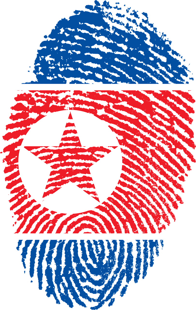 North Korea Flag Fingerprint Png Image - Swazi Flag Clipart (809x1280), Png Download