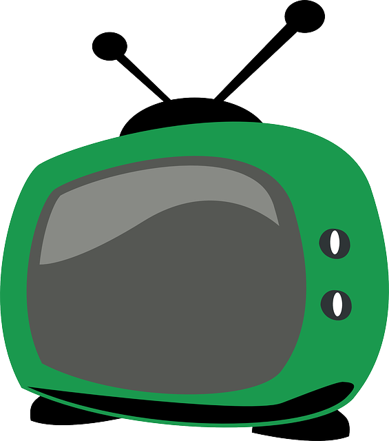 Turn Off The Tv - Cartoon Tv Png Clipart (565x640), Png Download