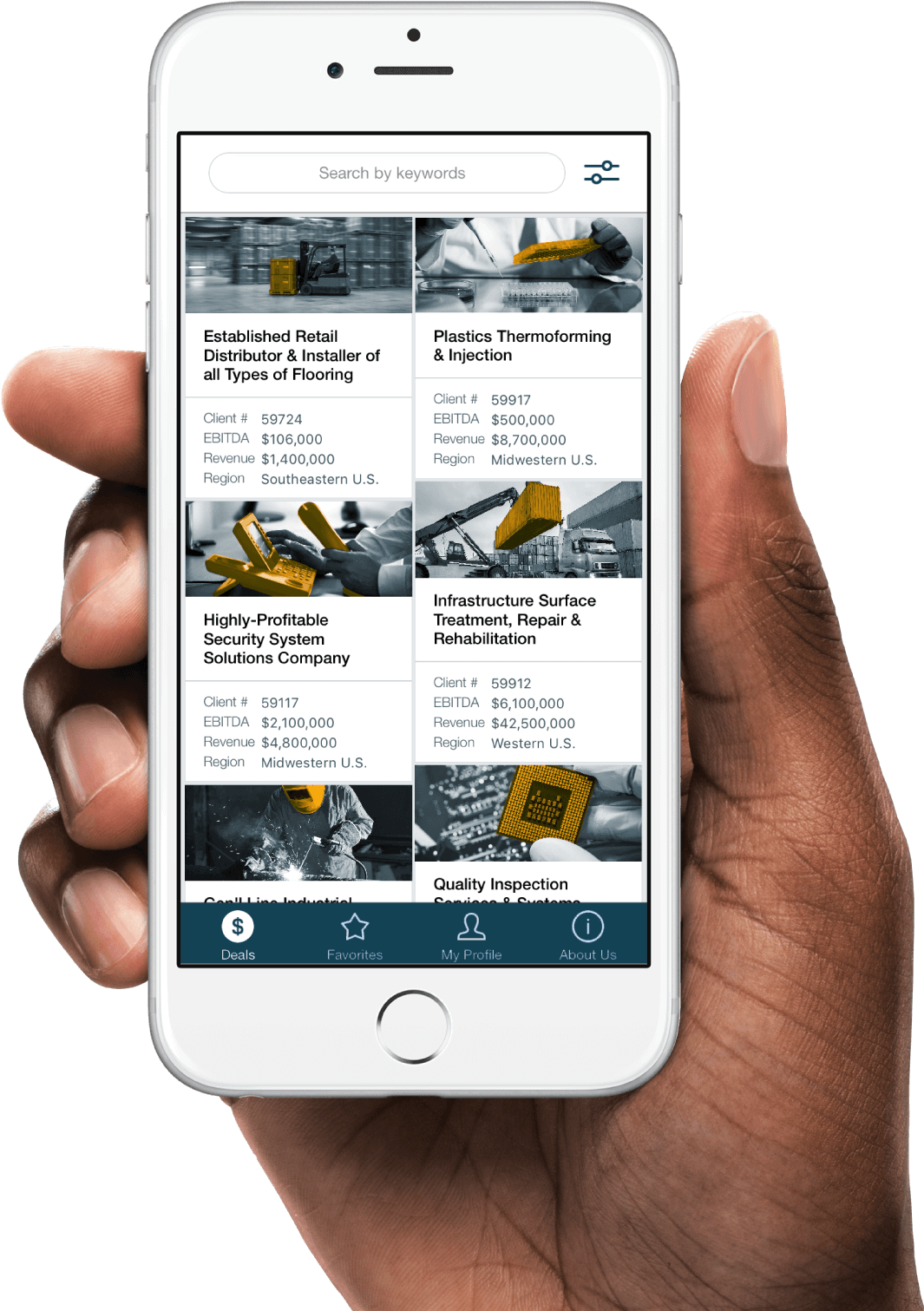 Img App Hand Desktop - Mobile App Clipart (1069x1528), Png Download