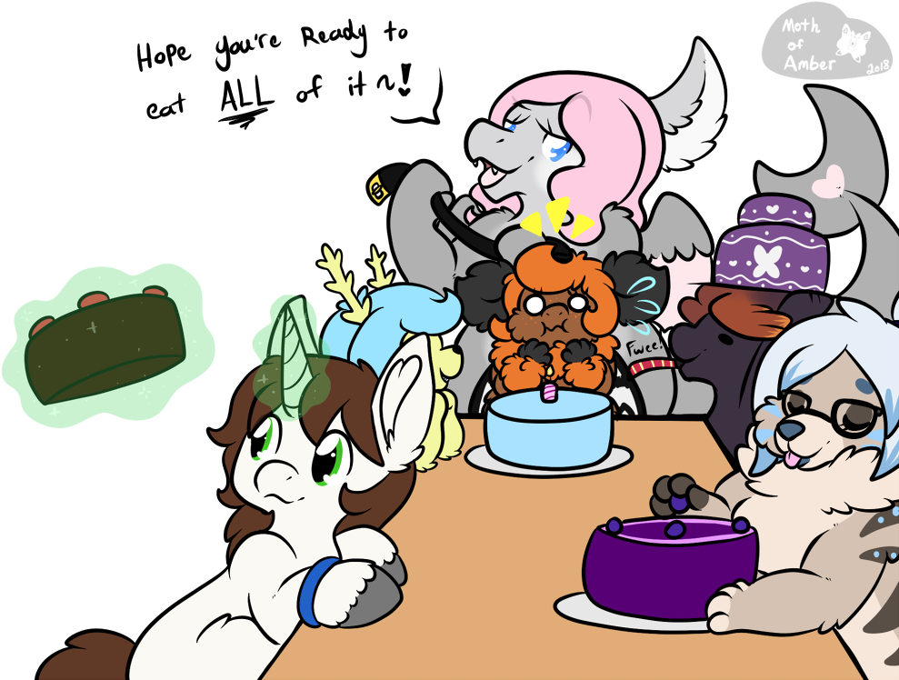 Mothofamber, Belt, Birthday Party, Cake, Dialogue, - Cartoon Clipart (1000x747), Png Download