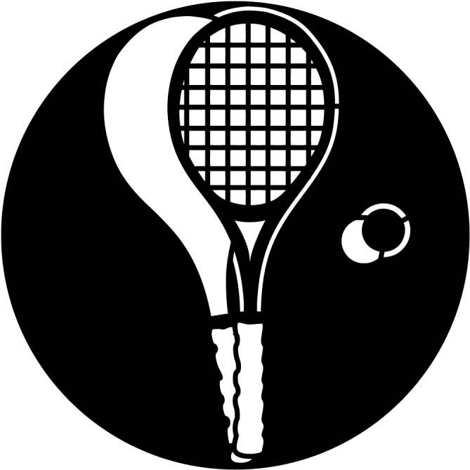 More Views - Sports - Tennis Racket - Illustration Clipart (800x800), Png Download