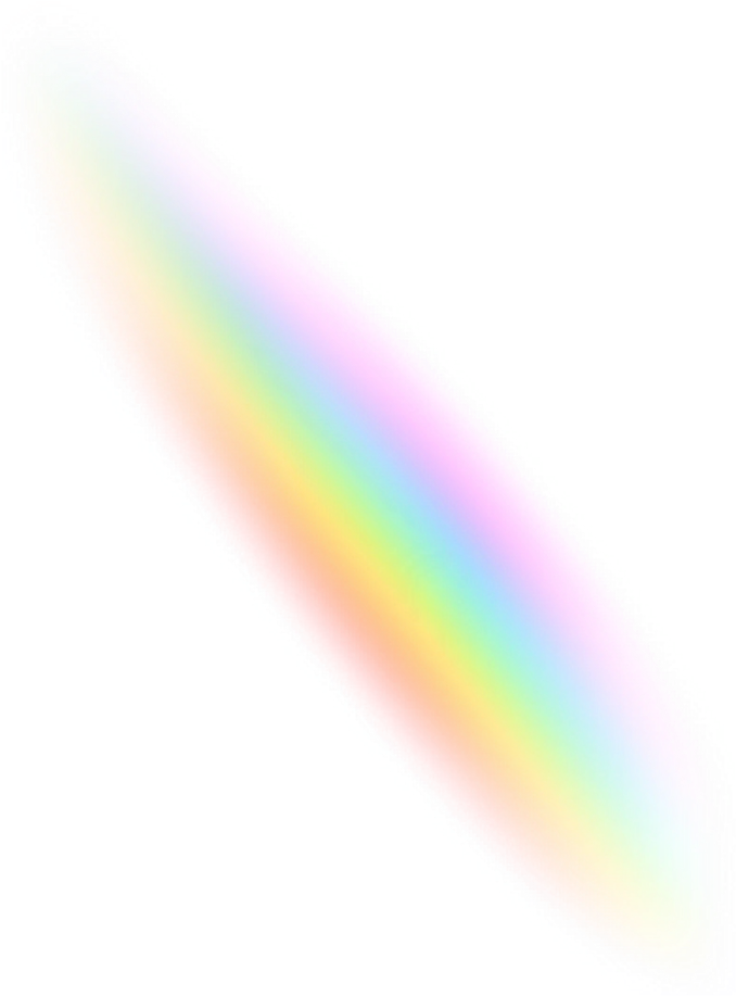 Rainbow Arcoiris Colorful Ftestickers - Circle Clipart (1024x1024), Png Download
