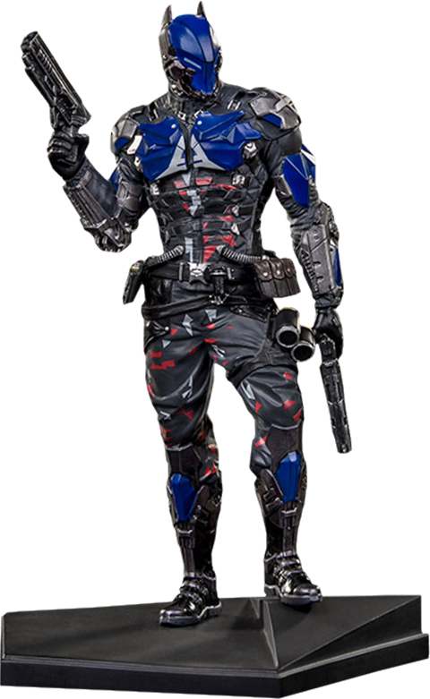 Arkham Knight Statue Red Hood Jason Todd, Deathstroke, - Dc Arkham Knight Clipart (480x781), Png Download
