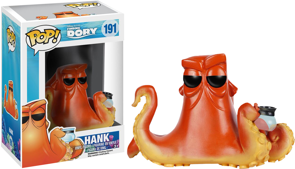 Octopus From Finding Dory Png - Funko Pop Finding Dory Clipart (1250x718), Png Download