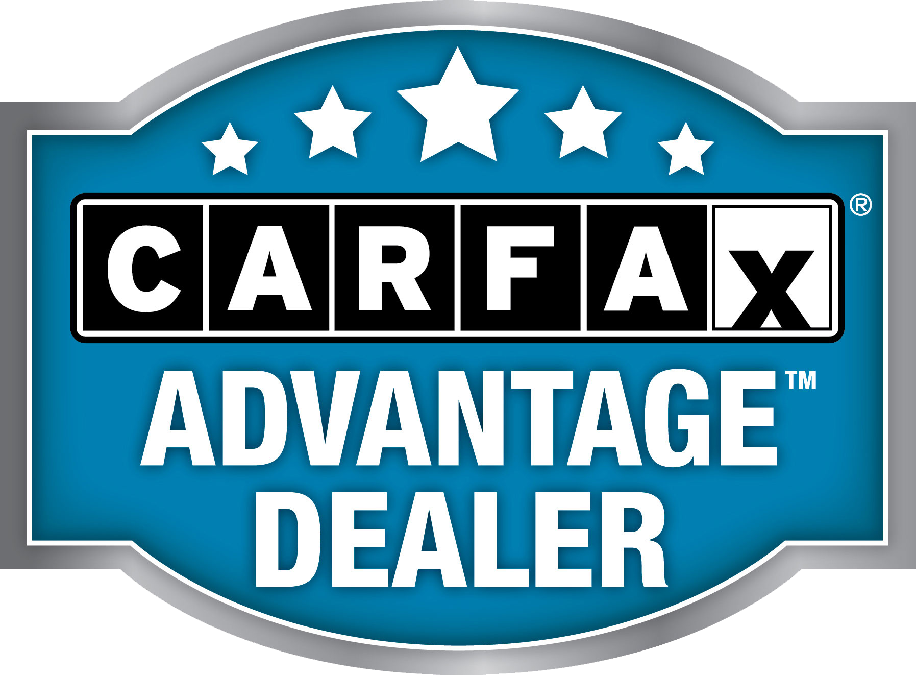 Carfax Advantage Dealer Logo Clipart (1795x1322), Png Download