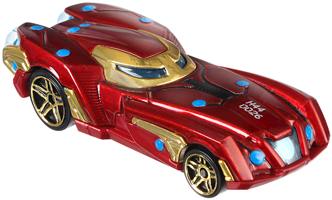 Iron Man™ - Iron Man Hot Wheels Png Clipart (892x407), Png Download