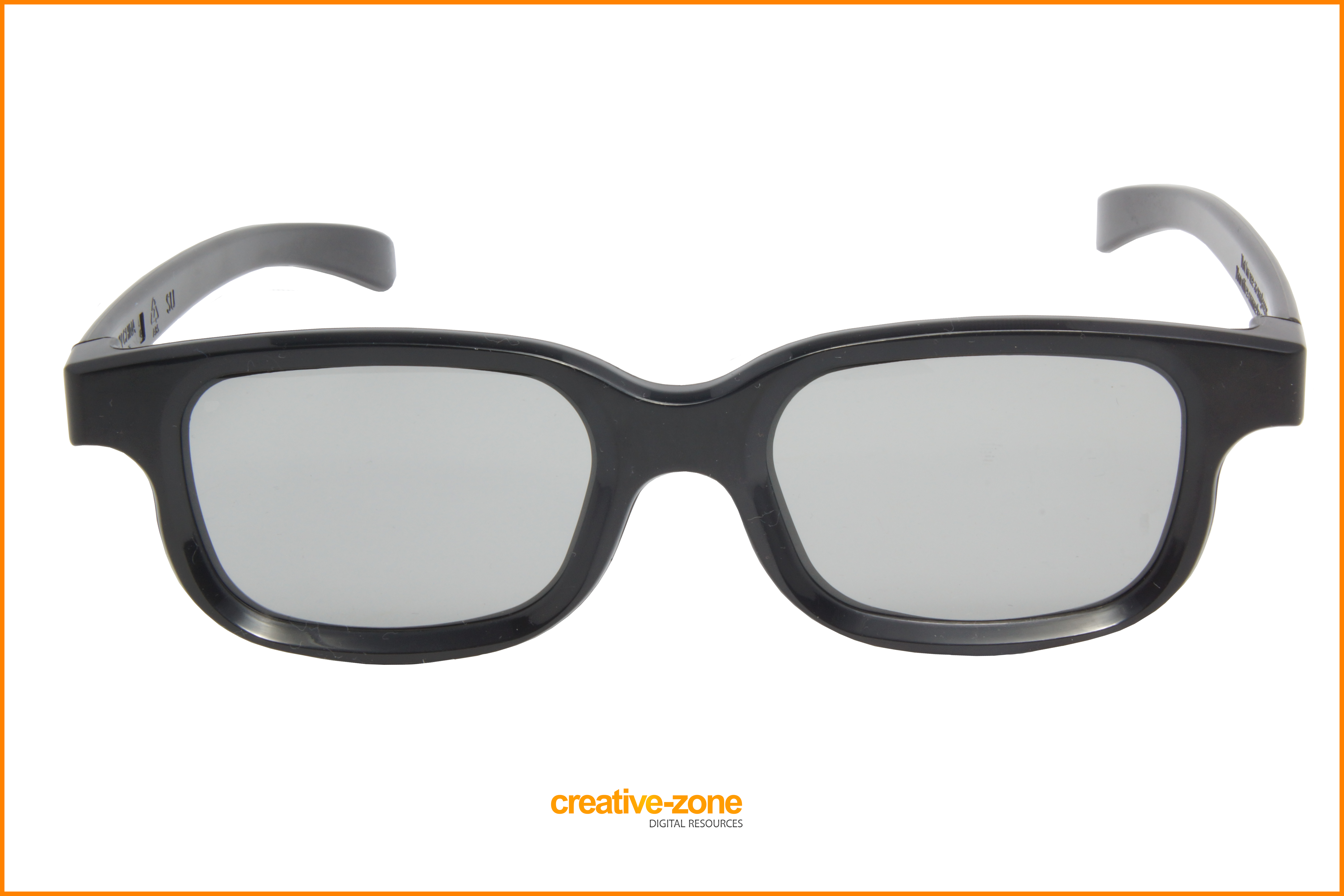 3d Polarized Cinema Glasses Transparent - 3d Cinema Glasses Transparent Clipart (6030x4020), Png Download