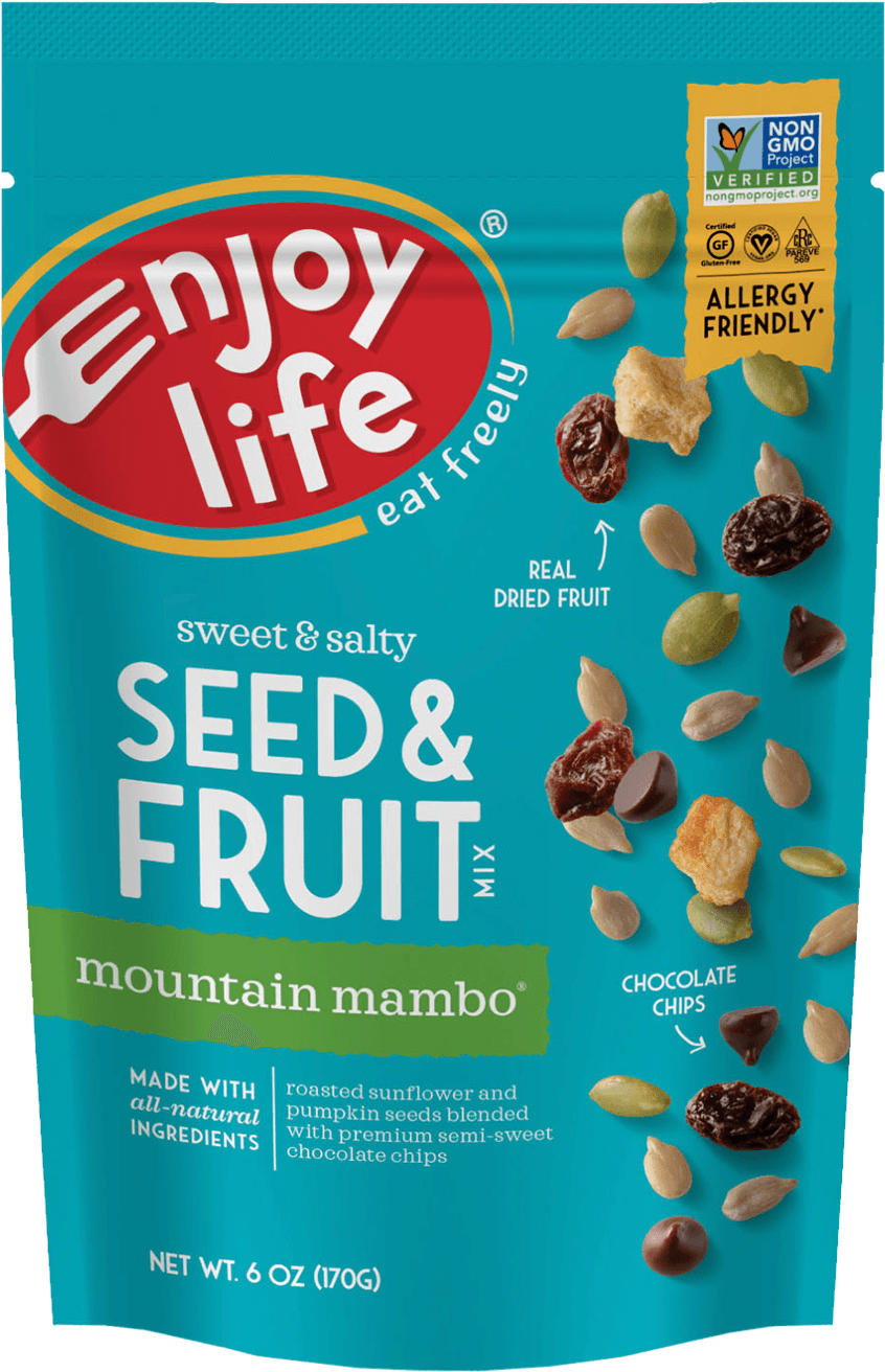 Seed & Fruit Mix - Enjoy Life Lentil Chips Clipart (1550x1550), Png Download
