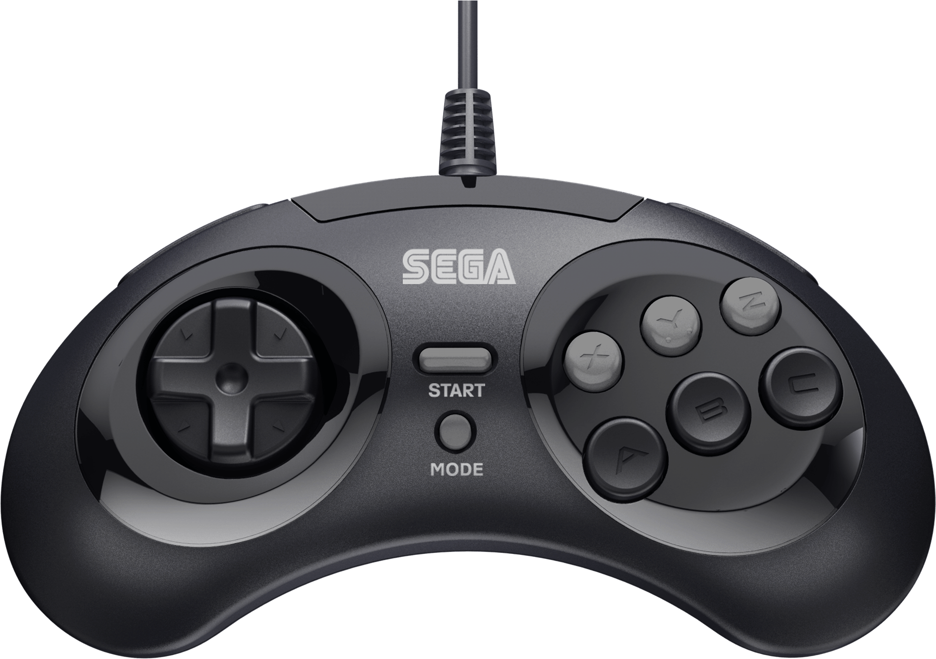 Sega Genesis Usb - Retro Bit Sega Controllers Clipart (2000x2000), Png Download