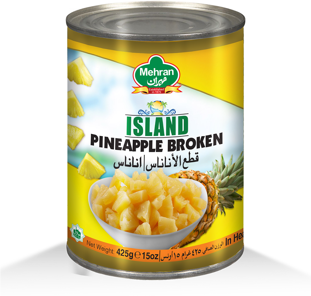 Pineapple Broken - Pineapple Box Price In Pakistan Clipart (1000x1000), Png Download