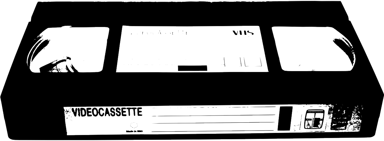 Video Cassette Tape Png Image - Vhs Tape Clipart Transparent Png (1280x640), Png Download