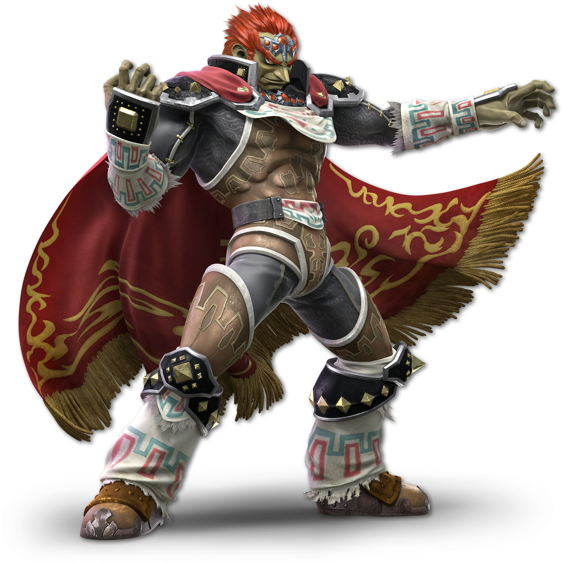 Super Smash Bros Ultimate Renders - Super Smash Bros Ultimate Ganondorf Clipart (1881x1886), Png Download