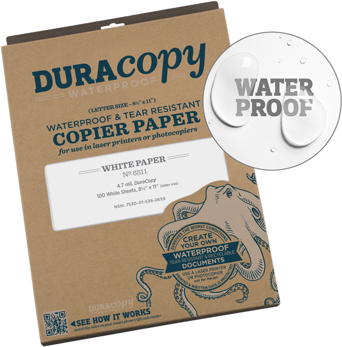 Transparent Laser Paper - Waterproof Printed Paper Clipart (700x700), Png Download