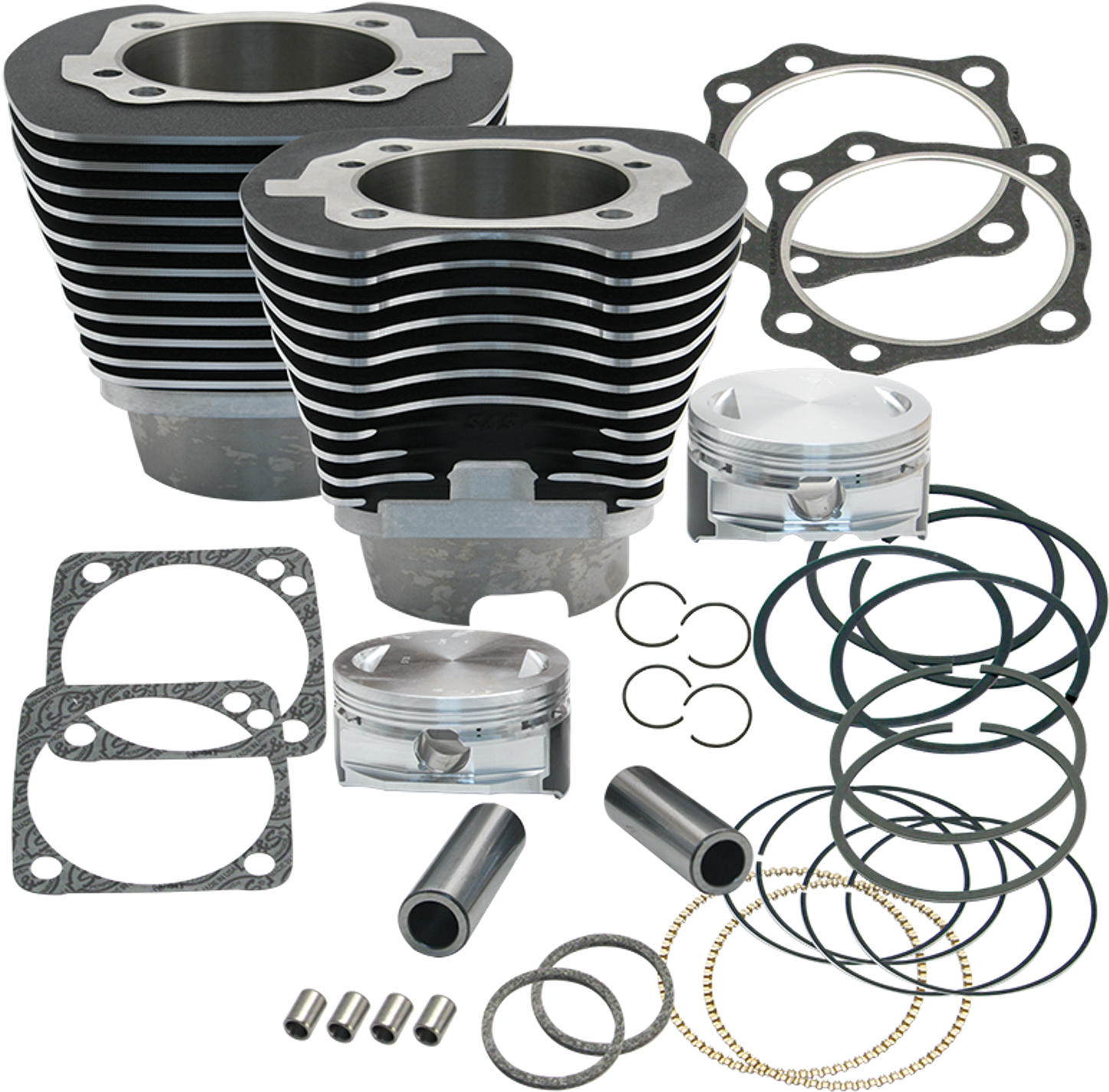 4 1/8" Bore Cylinder & Piston Kit For Early Production - Lens Clipart (1500x1500), Png Download