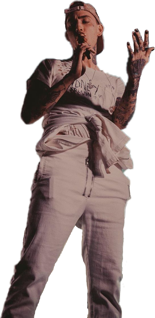 #blackbear #singer - Transparent Black Bear Singer Clipart (528x1083), Png Download