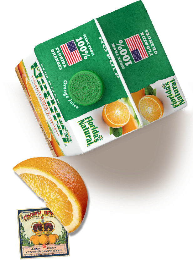 Our Growers - Florida's Natural Orange Juice Clipart (616x827), Png Download