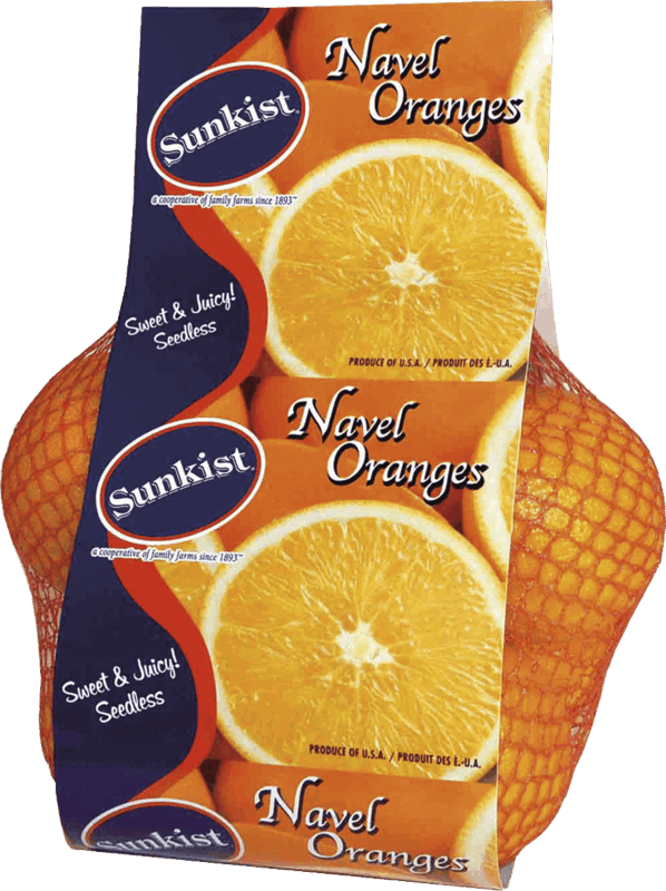 Sunkist® Navel Orange Offer - Sunkist Clipart (598x800), Png Download