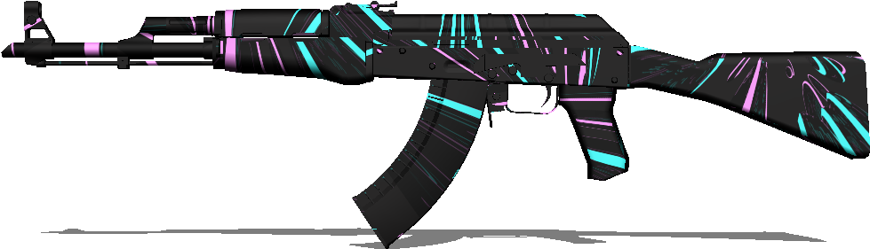 Csgo Skins Png - Ak 47 Uncharted Skin Clipart (1024x1024), Png Download