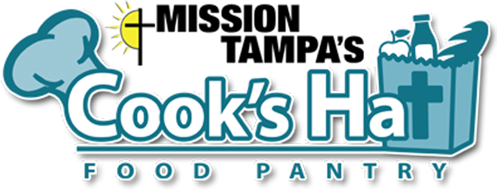 Cook's Hat And Mission Tampa's Logo Professional Clipart (1647x631), Png Download