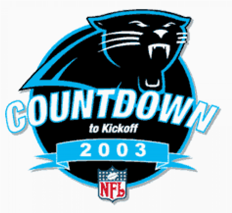 Carolina Panthers Iron On Stickers And Peel-off Decals - Carolina Panthers Clipart (750x930), Png Download