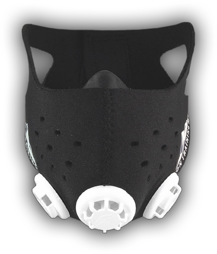 Jordan Wearing One In Creed, Or Oakland Raiders Running - Mma Mask Training Clipart (960x546), Png Download