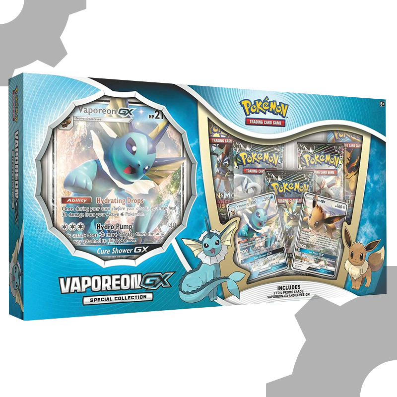 Vaporeon Gx Special Collection Clipart (800x800), Png Download