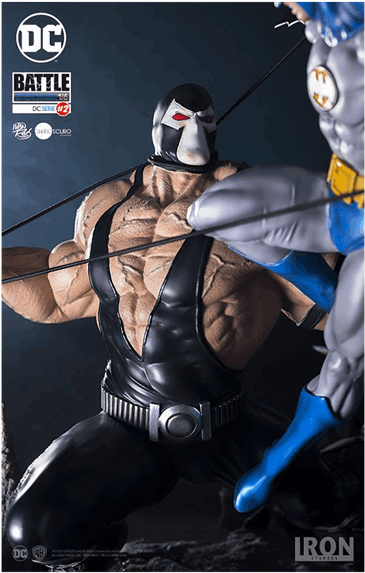 Batman Vs Bane 1/6 Scale Diorama Statue - Batman Vs Bane Statue Clipart (600x600), Png Download