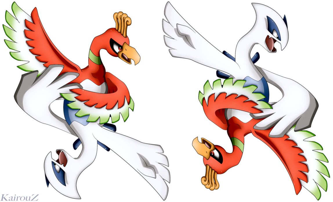 Graphic Royalty Free Library Articuno Drawing Ho Oh - Articuno Zapdos Moltres Lugia Ho Oh Clipart (1148x696), Png Download