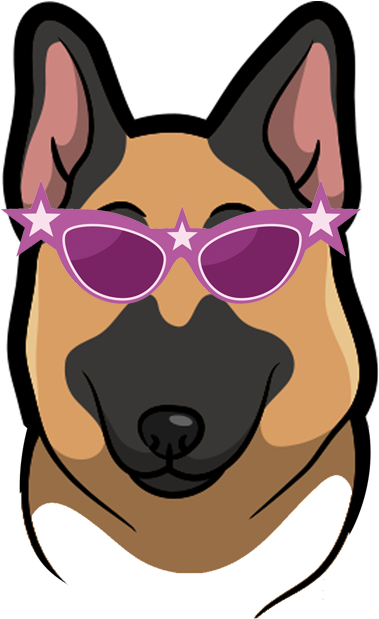 German Shepherd Emoji & Sticker Messages Sticker-3 - German Shepherd Dog Emoji Clipart (618x618), Png Download