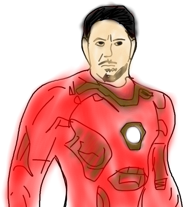 Tony Stark As Iron Man - Iron Man Clipart (738x721), Png Download