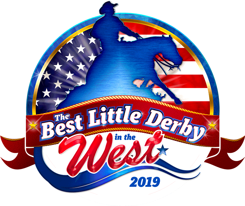 Best Little Derby In The West Great Western Reining - Illustration Clipart (1000x1000), Png Download