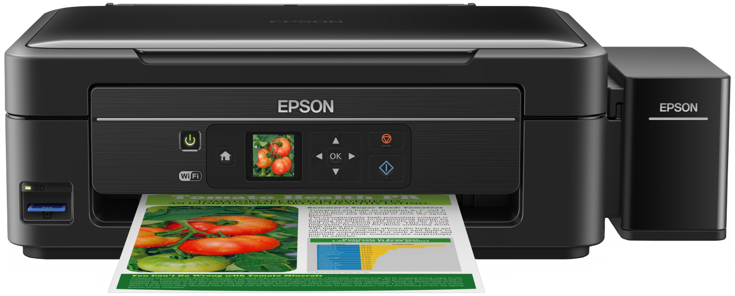 Epson Printer Png - Epson L382 Prices In Kenya Clipart (1500x604), Png Download