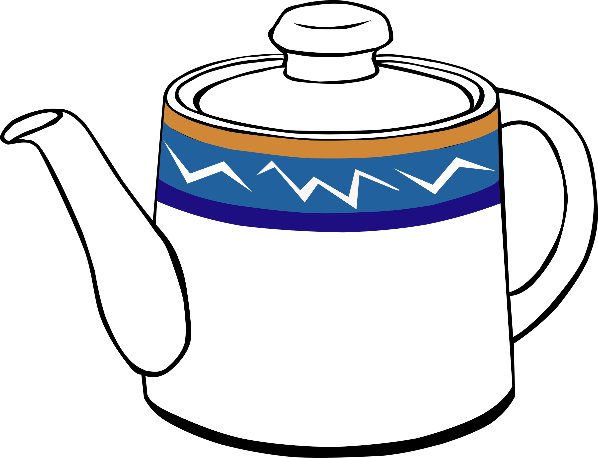 This Free Icons Png Design Of Fast Food, Drinks, Tea, - Teapot Clipart Transparent Png (2400x1838), Png Download
