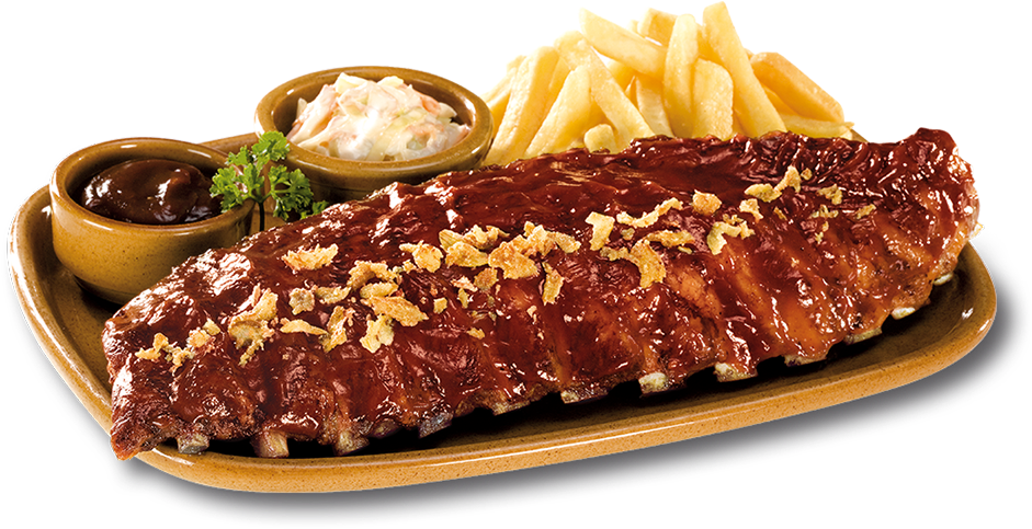 Costillas Bbq Png - Foster's Hollywood Clipart (1000x495), Png Download