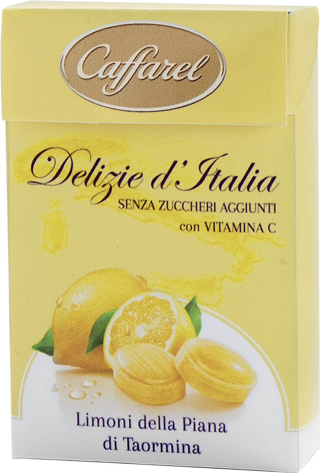 Sicily Lemons Flip-top - Caffarel Clipart (1200x1200), Png Download