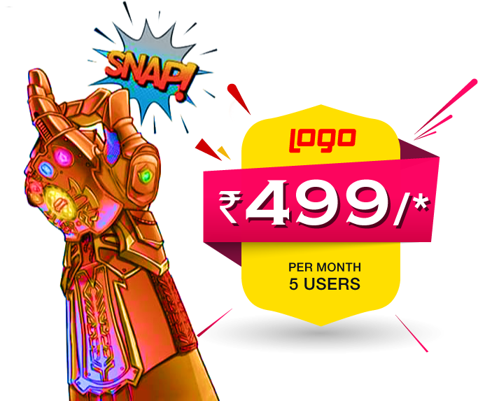 Vyapari-mobile Erp App - Infinity Gauntlet Snap Drawing Clipart (686x584), Png Download