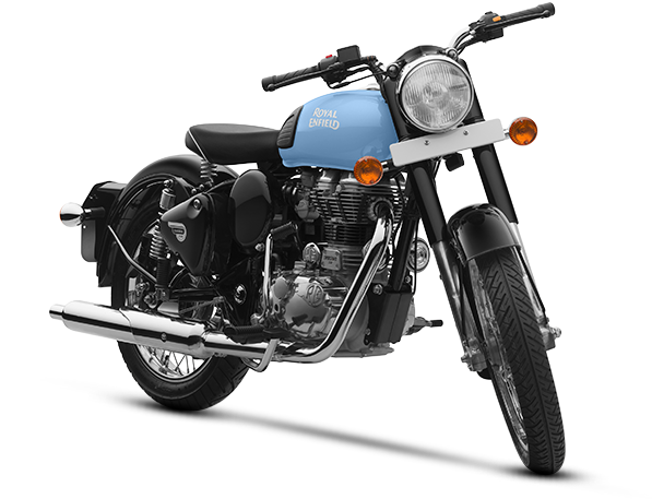 Redditch Blue - Royal Enfield Classic Redditch Clipart (830x600), Png Download