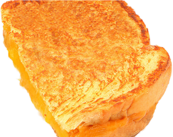 Grilled Cheese Clipart Half Sandwich - Half A Grilled Cheese - Png Download (640x480), Png Download