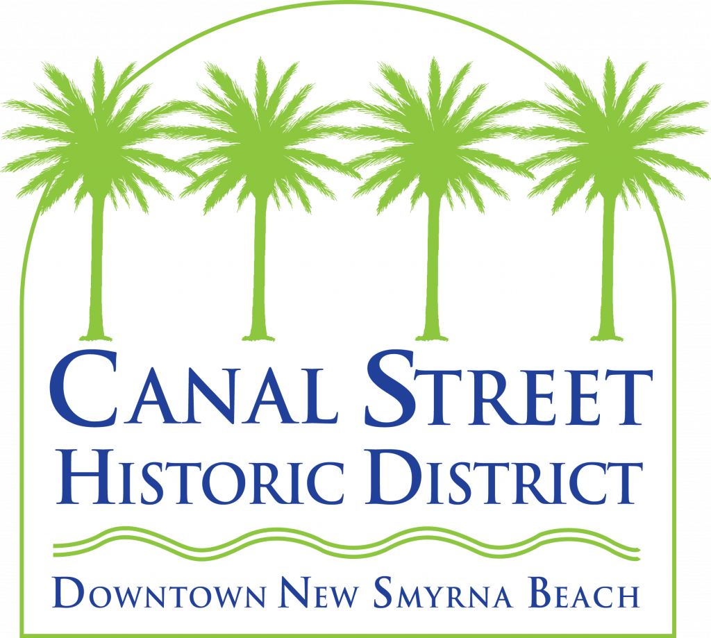 New Smyrna Beach Florida Map With Canal Street Historic - Logo Grand Mercure Medan Angkasa Clipart (1024x919), Png Download