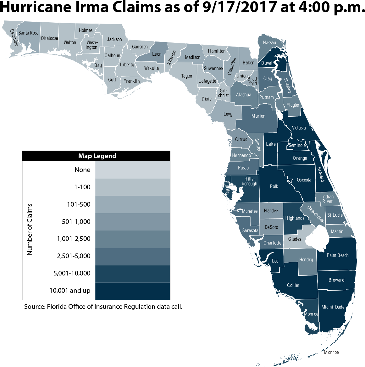 Hurricane Irma Claims Data - Florida Voter Turnout Clipart (1200x1200), Png Download