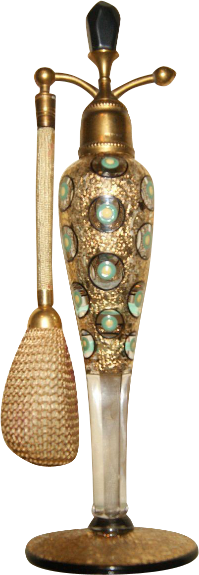 Vintage Perfume Png Transparent Image - Brass Clipart (1156x1156), Png Download