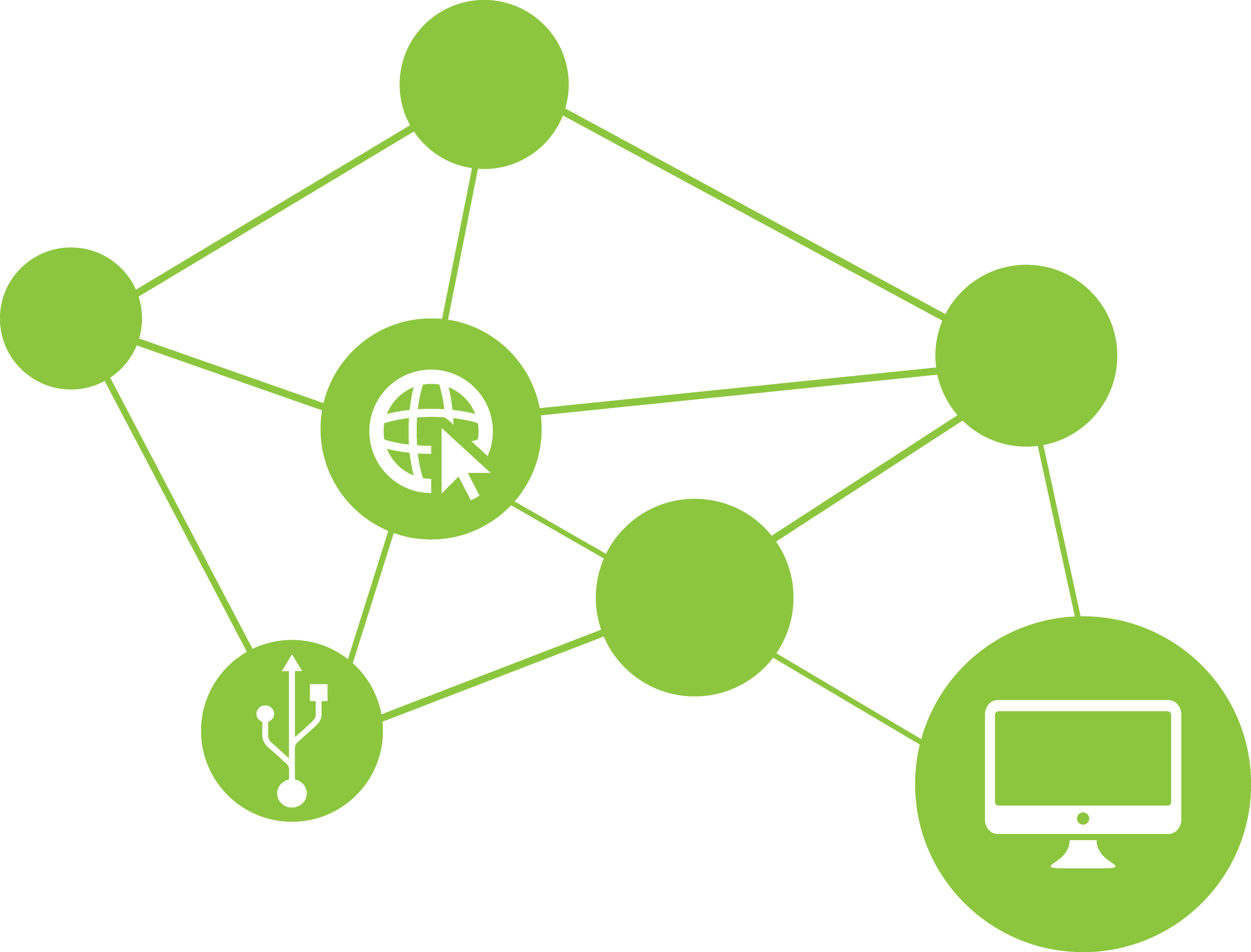 Internet, Lan , Wlan Installations - Usb Clipart (2840x2162), Png Download