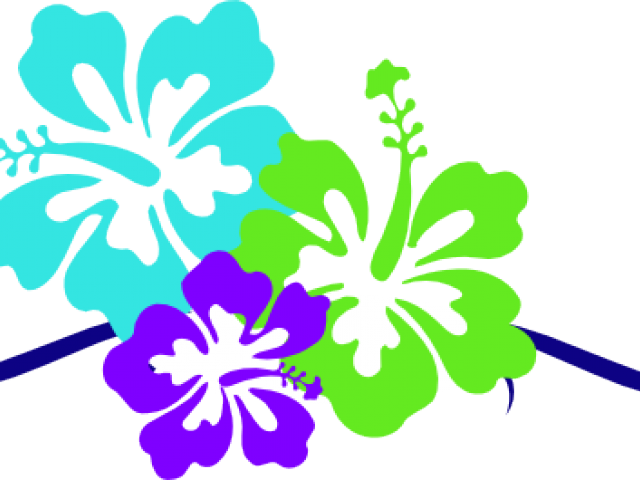 Jamaica Clipart Hawaiian Flower - Hibiscus Flowers Clip Art - Png Download (640x480), Png Download