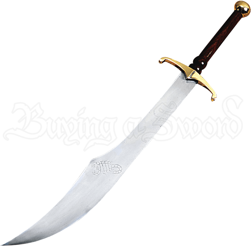 Scorpion Swords & Knives - Scimitar Sword Clipart (850x850), Png Download