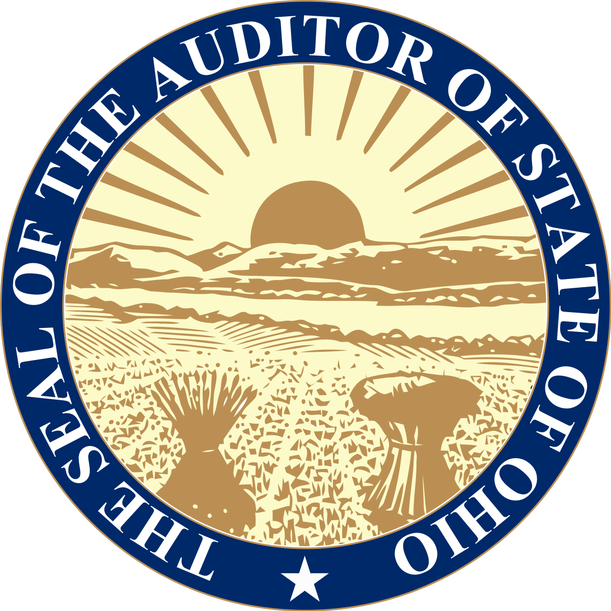 Ohio Auditor Of State Clipart (1200x1200), Png Download