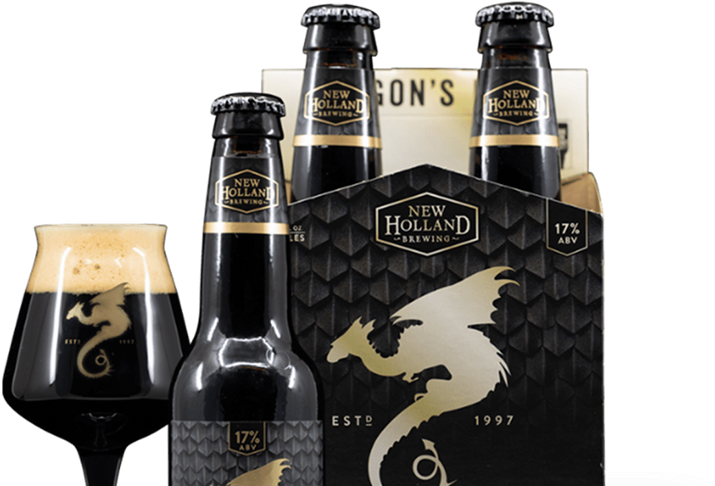 New Holland Brewing Dragon's Milk Triple Mash Beer - New Holland Brewing Company Clipart (1200x714), Png Download