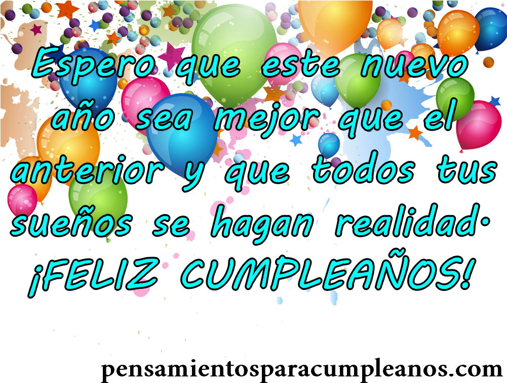 Frases De Cumpleaos Bonitas Para Un Amor Con Mensaje - Cumplea Os Clipart (1001x757), Png Download