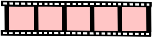 Dividers » Misc » Pink Film - 黑白 膠片 Clipart (687x510), Png Download