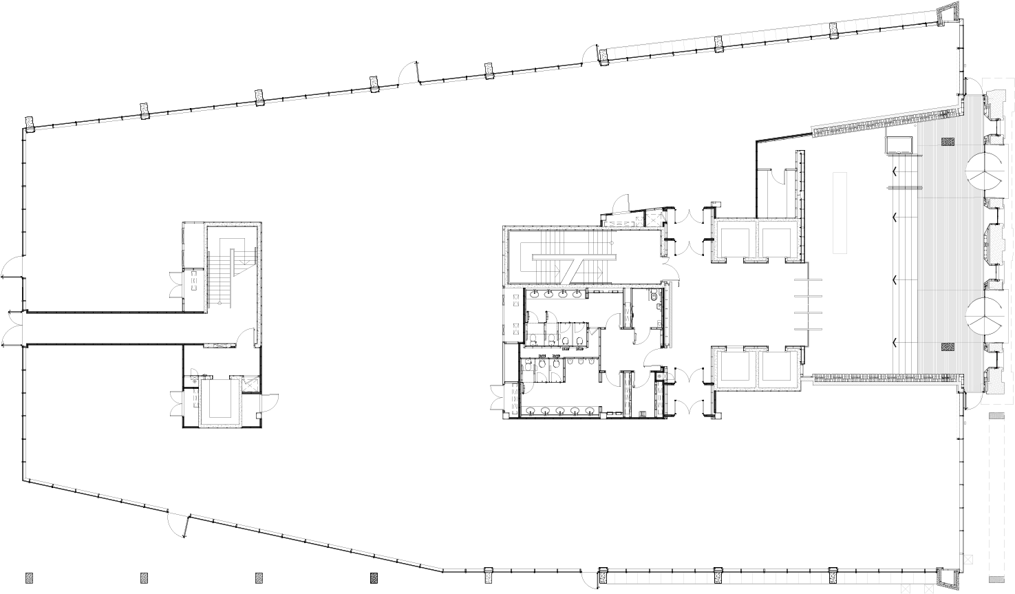 Building A Ground - Floor Plan Clipart (1508x866), Png Download