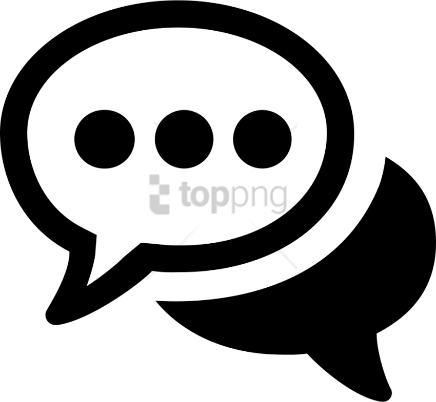 Free Png Chat Now Icon Png Png Image With Transparent - Chat Vector Png Clipart (850x785), Png Download